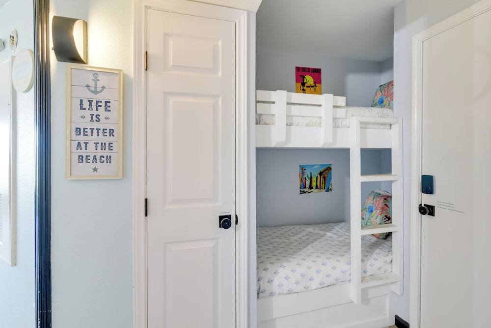 Across From Beach: Resort-style Galveston Condo