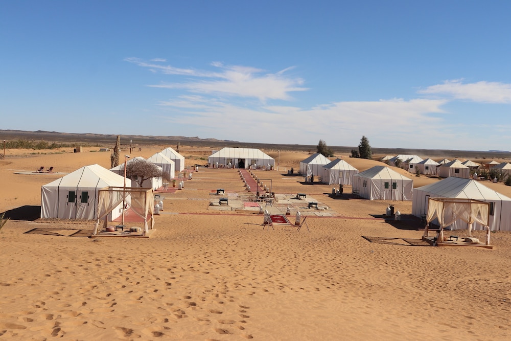 Luxury nomadic tented camp