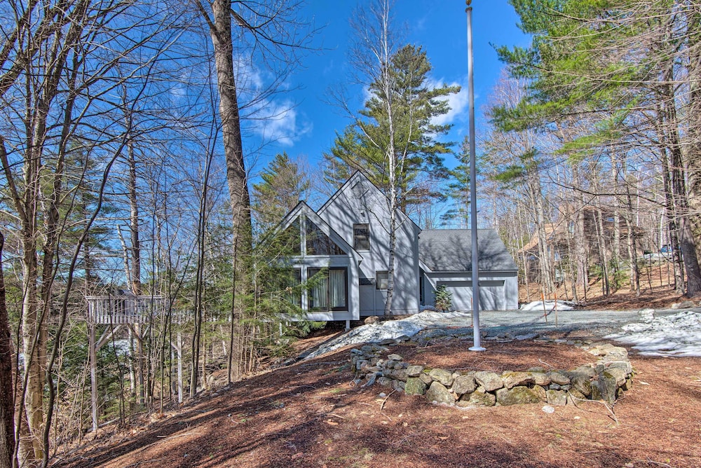 Wooded Waterfront Grantham Home < 10 Mi to Ski! view 4