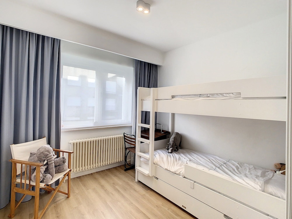 Apartment by the Seawall in Belgium