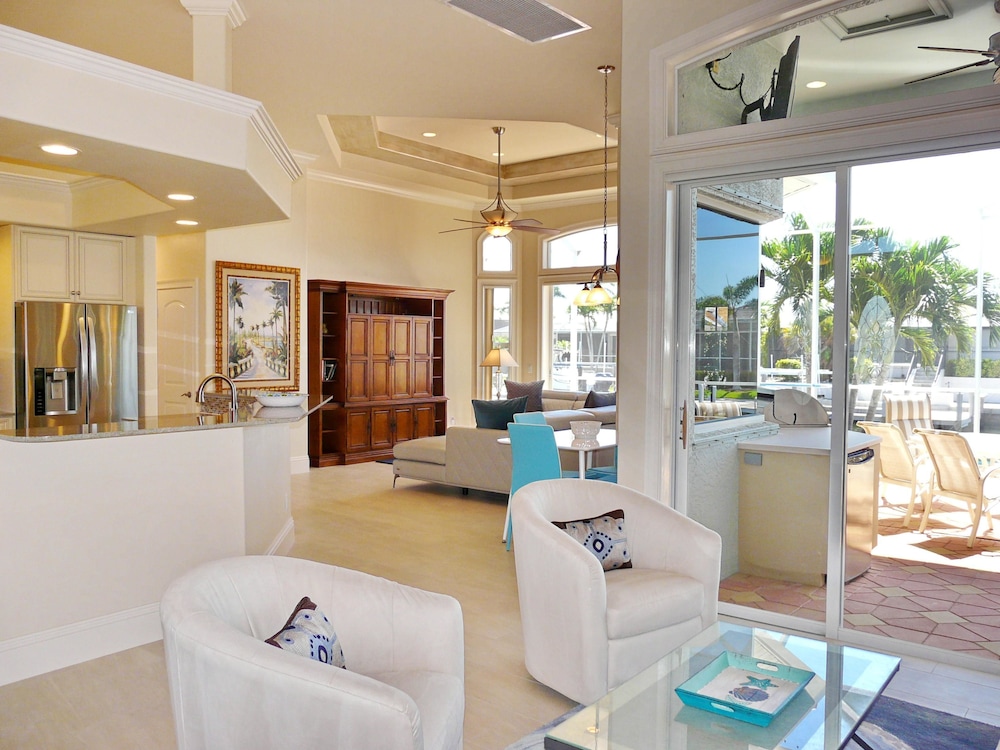 Pet-friendly Waterfront Home With Heated Pool and spa view 2