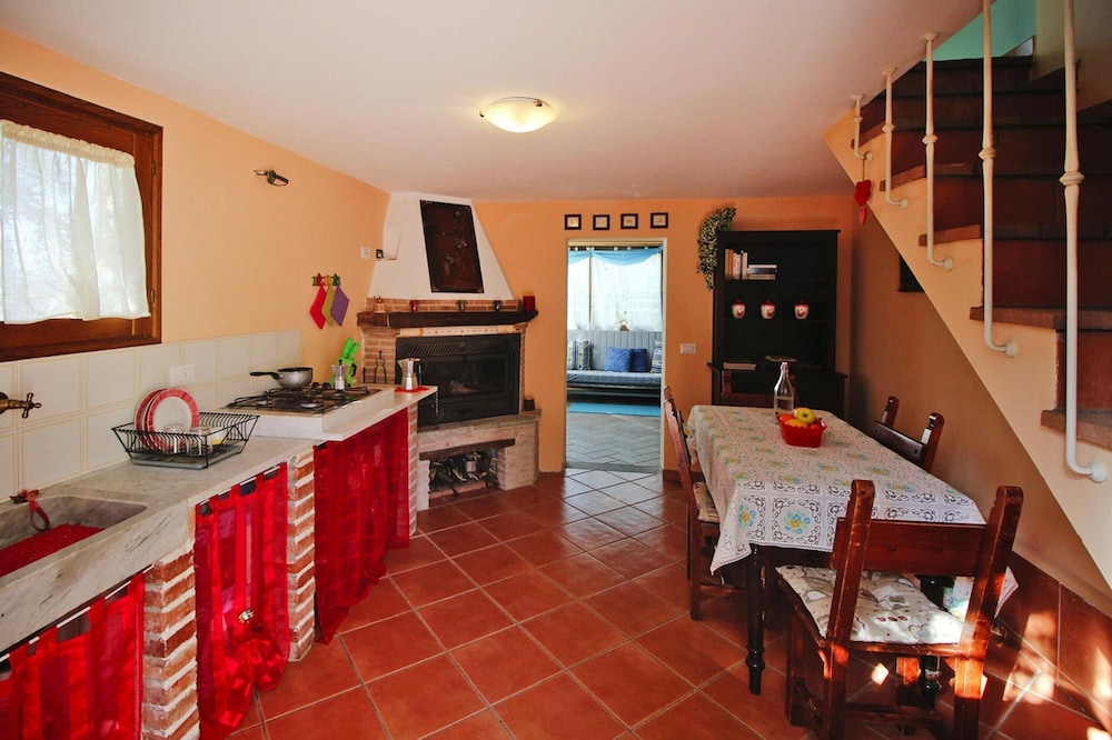 Holiday Home With Above-ground Pool and sea View in Monteggiori view 5