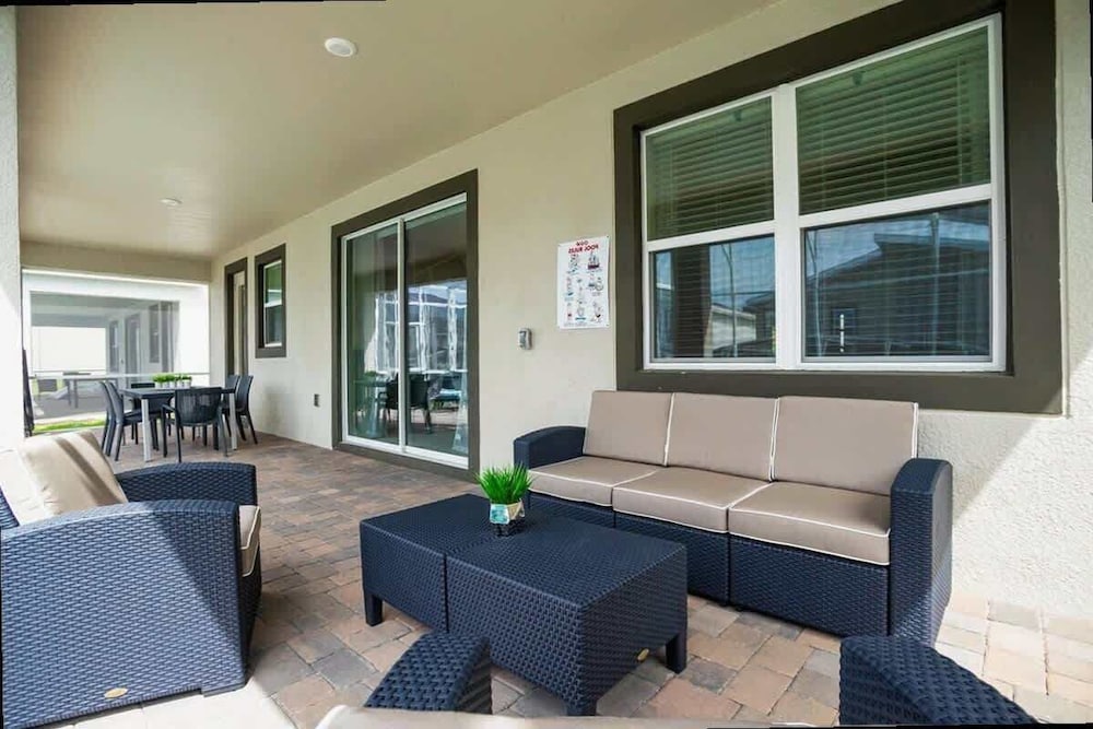 Spacious 7BR w Pool Spa Game Room Near Disney