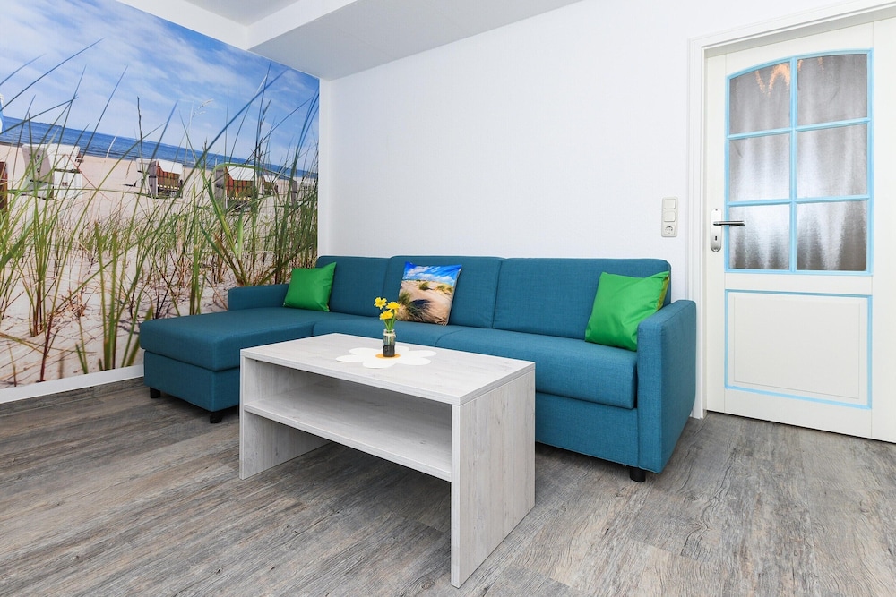 Komfortable Ferienwohnung mit Terrasse; Bensersiel