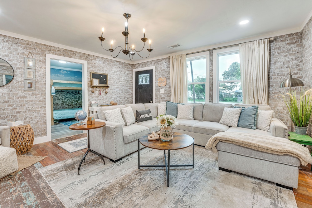 Walk to Boat Ramp: Newly Remodeled Seadrift Home!