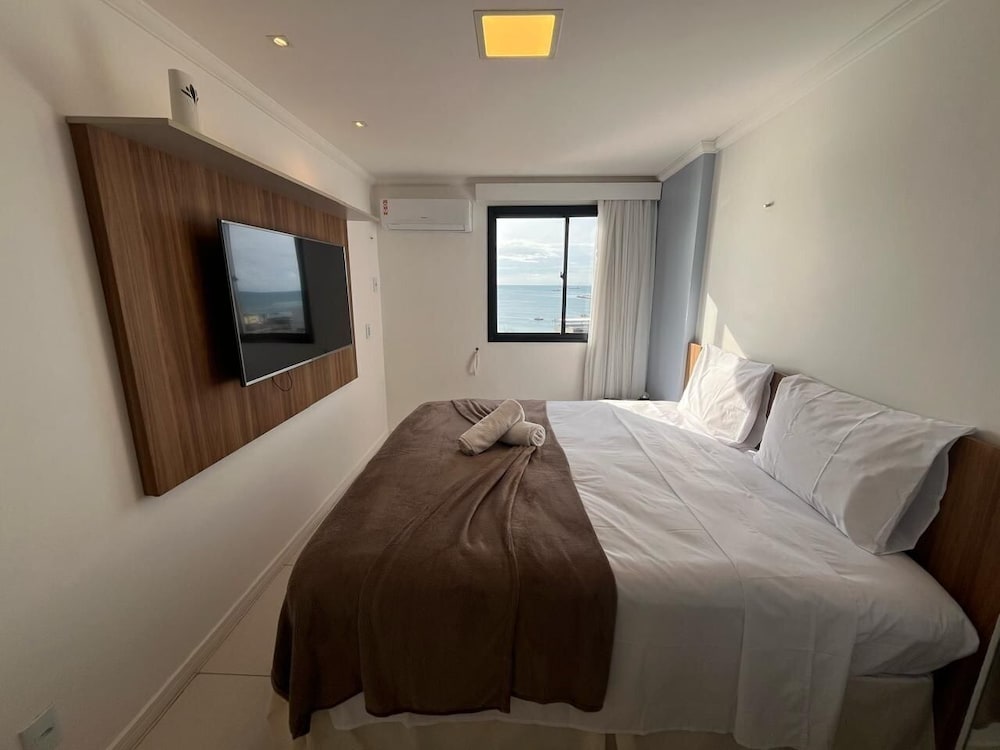 Hosts BR - Flat frente mar