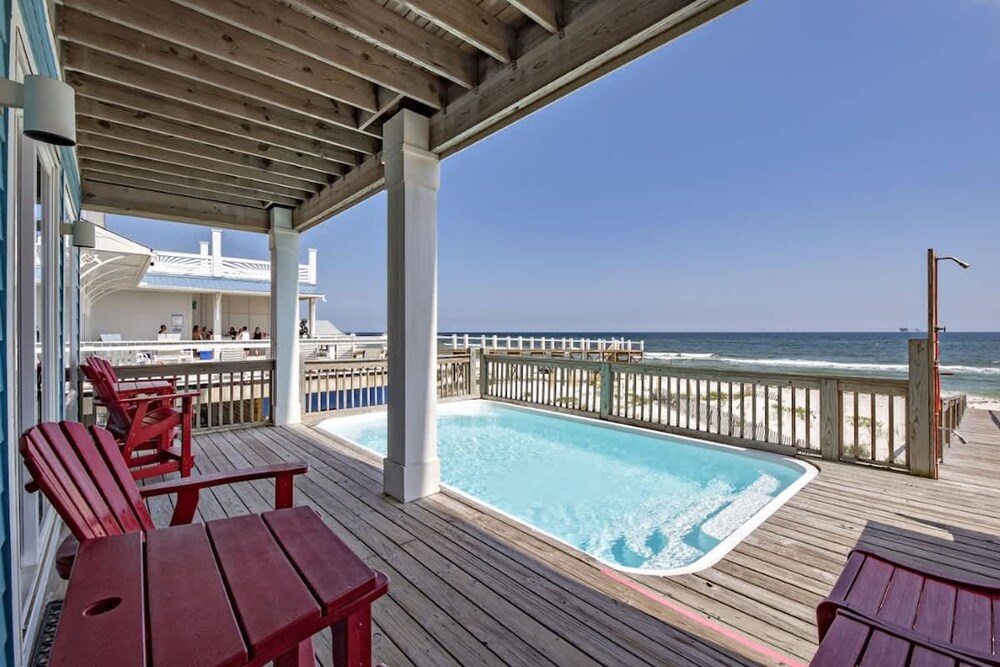 Beachfront 18bed Pool Easybreezy