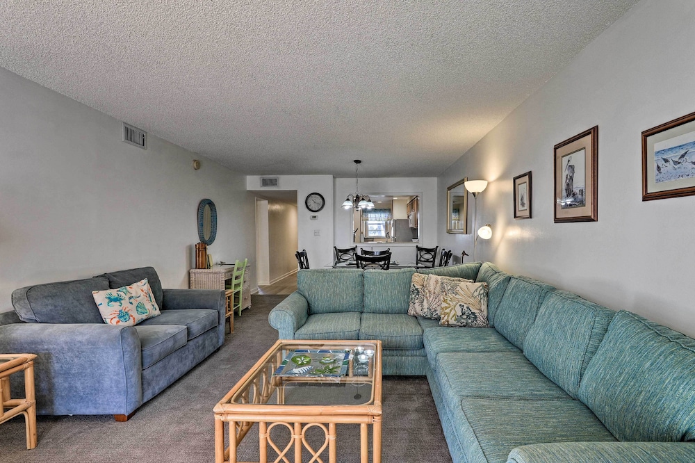 Central Cocoa Beach Condo w/ View, Steps to Beach!