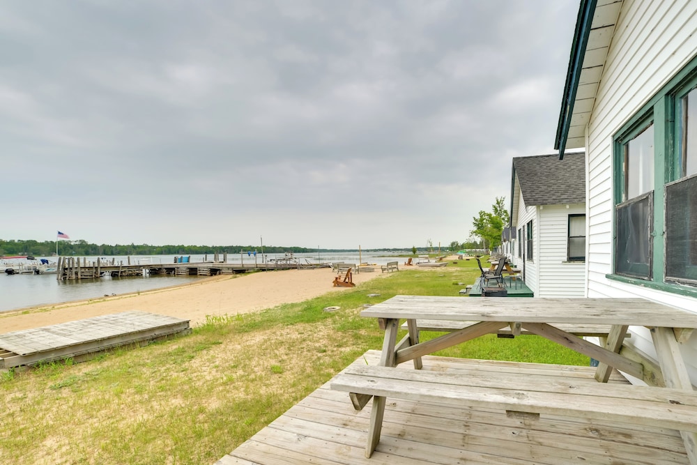 Dock & Beach Access: Lakefront Cabin in Cedarville