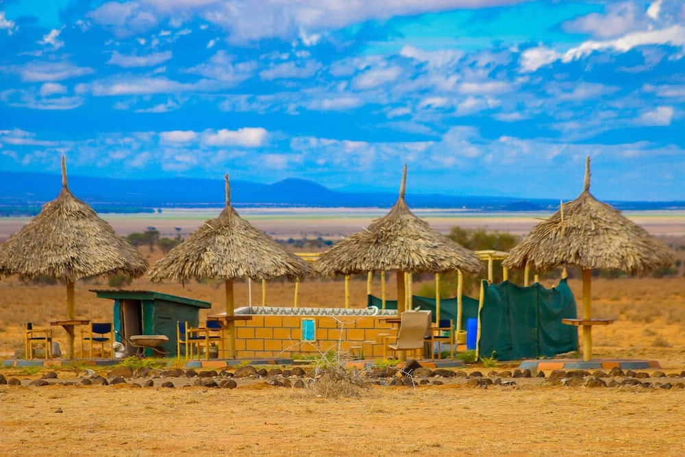 Amanya 1-bed Leopard Family With Mt Kilimanjaro vi - Campsite view 5