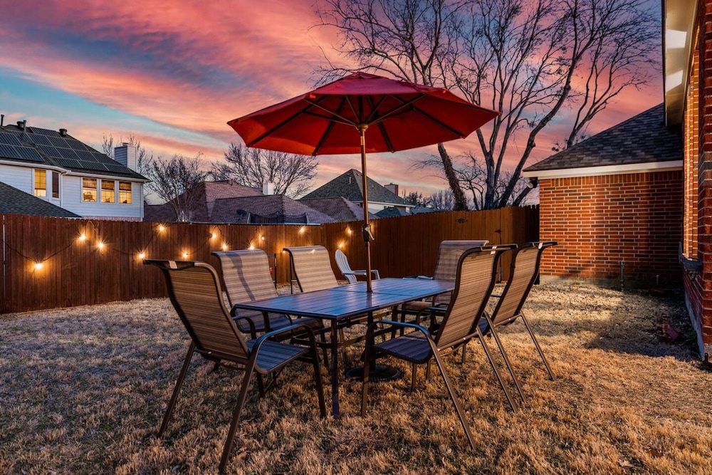 Stylish One Level Home Ping Pong Foosball Yard