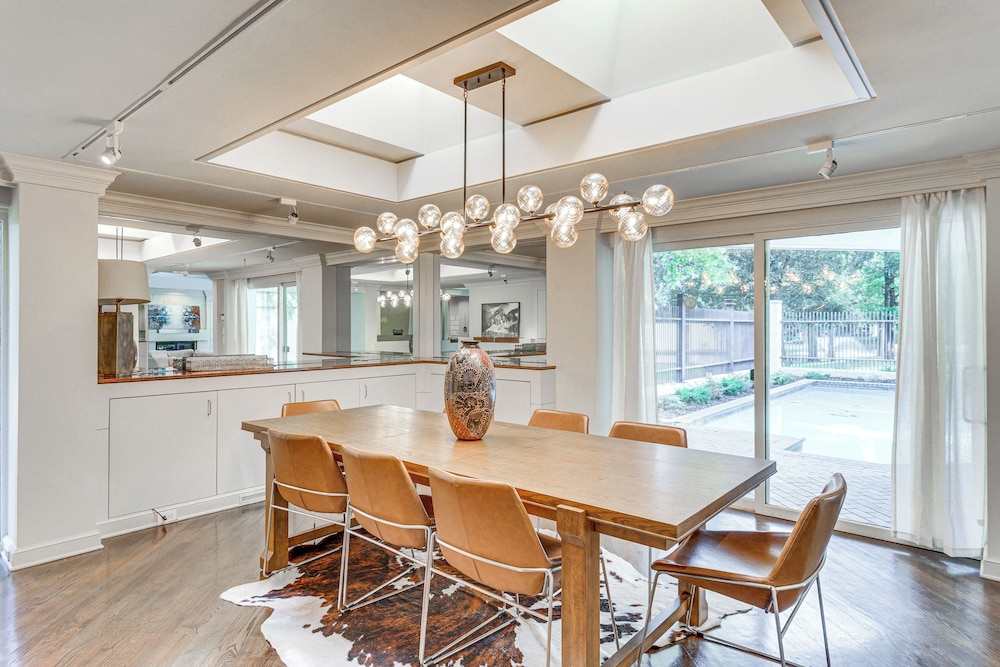 1 Mi to OU! Group Getaway w/ Game Room, Pool