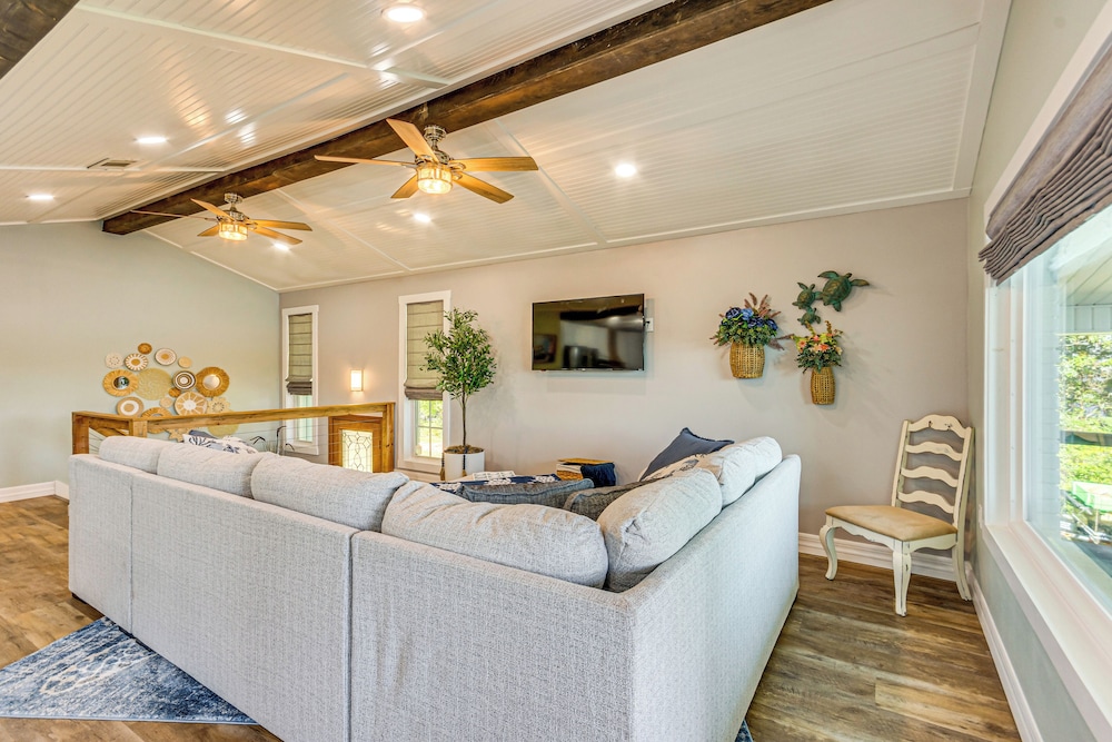 Bayfront Milton Retreat With Dock & Game Room