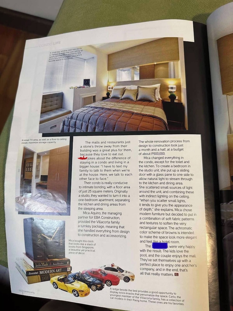Luxurious Studio in Mckinley Hill With City View