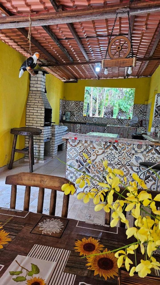 Casa de Campo com Churrasq e Wifi em Mag RJ