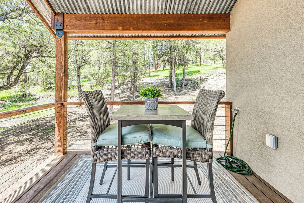 Walkable Location & Scenic Views: Ruidoso Cabin!
