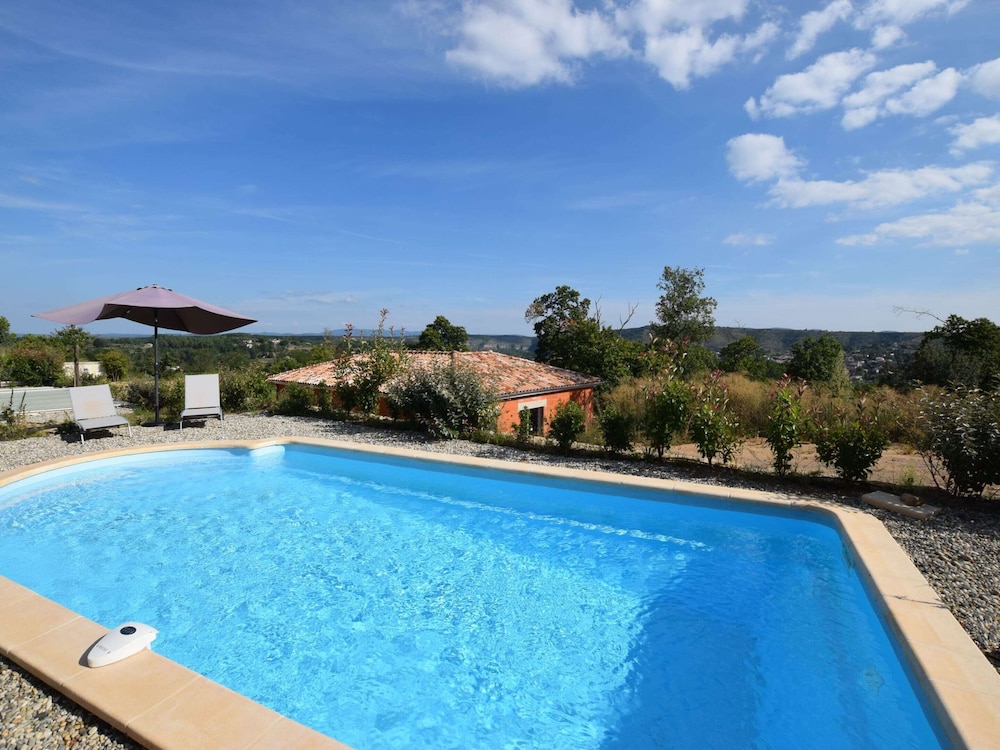 Lovely Villa in Joyeuse With Private Swimming Pool