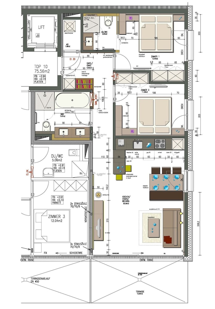 Appartement Valbona Blick