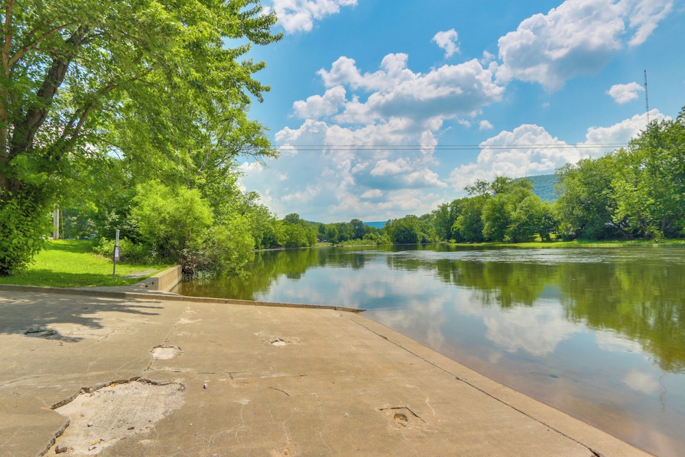 River Views & Boat Launch Access: Huntingdon Home