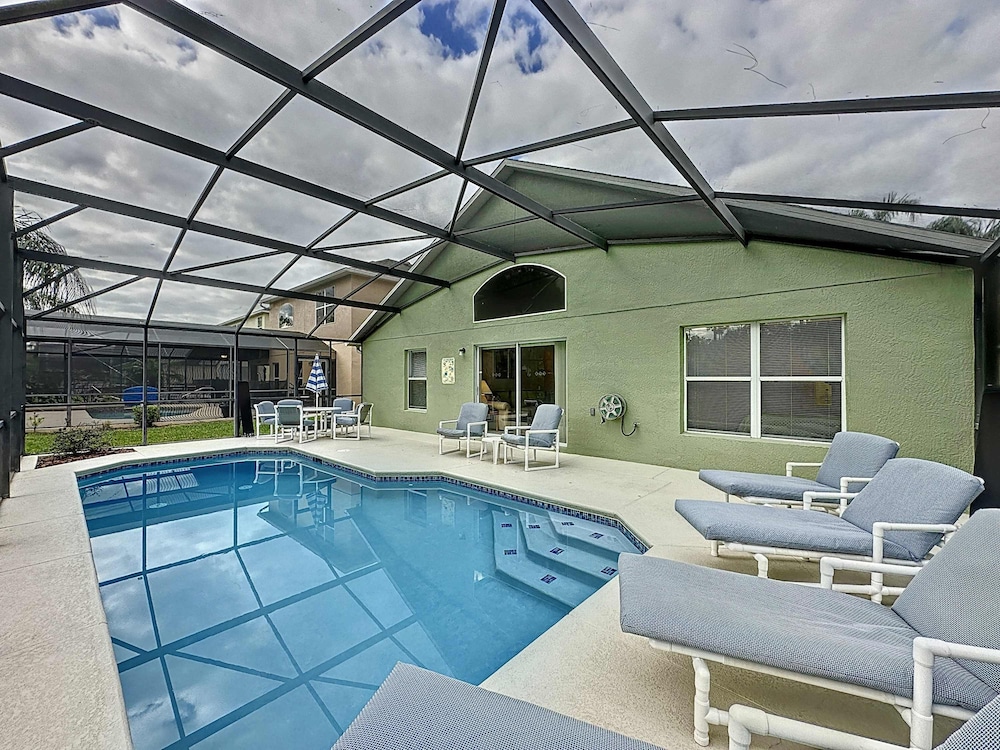 South Facing Pool Home With Golf Course Views