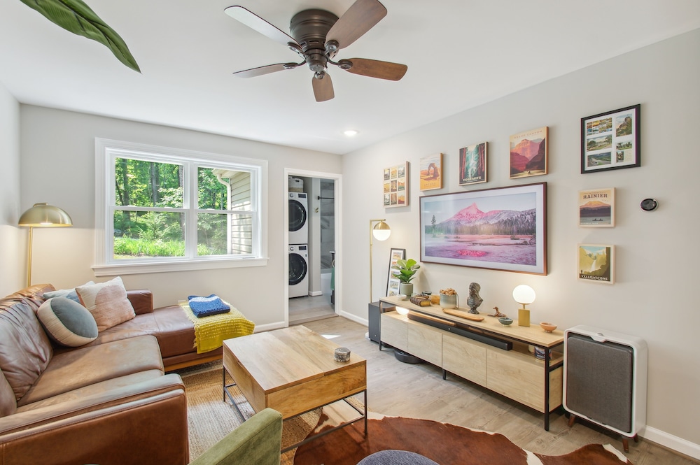 Amherst Vacation Rental w/ Fire Pit & EV Charger