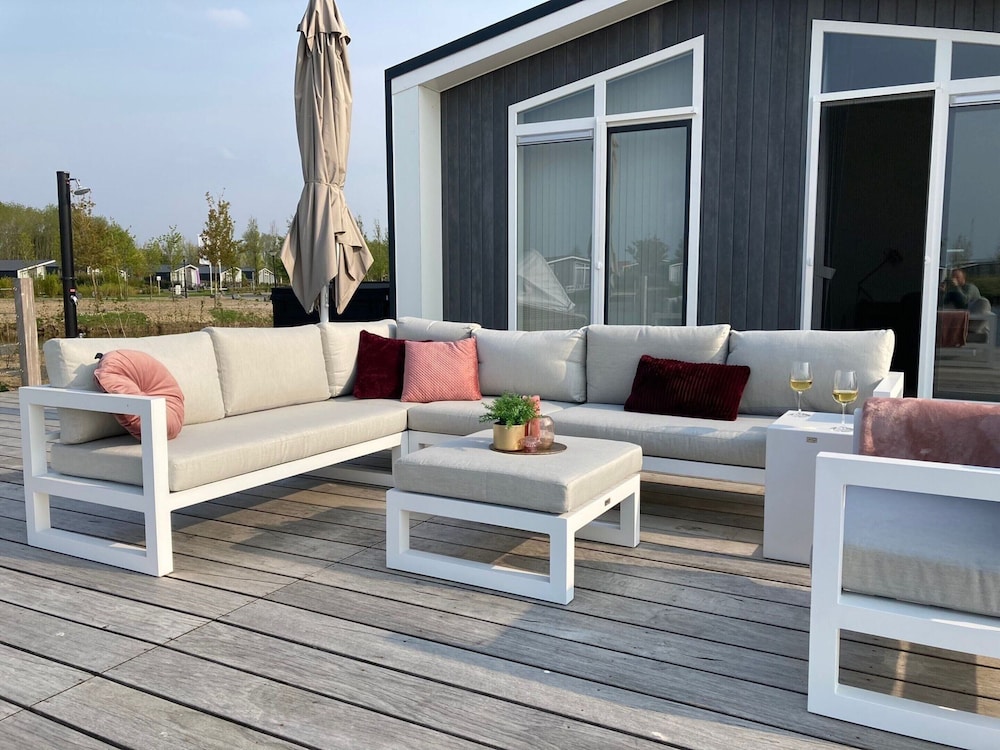 Chalet in Zeeland With Private Jetty view 5