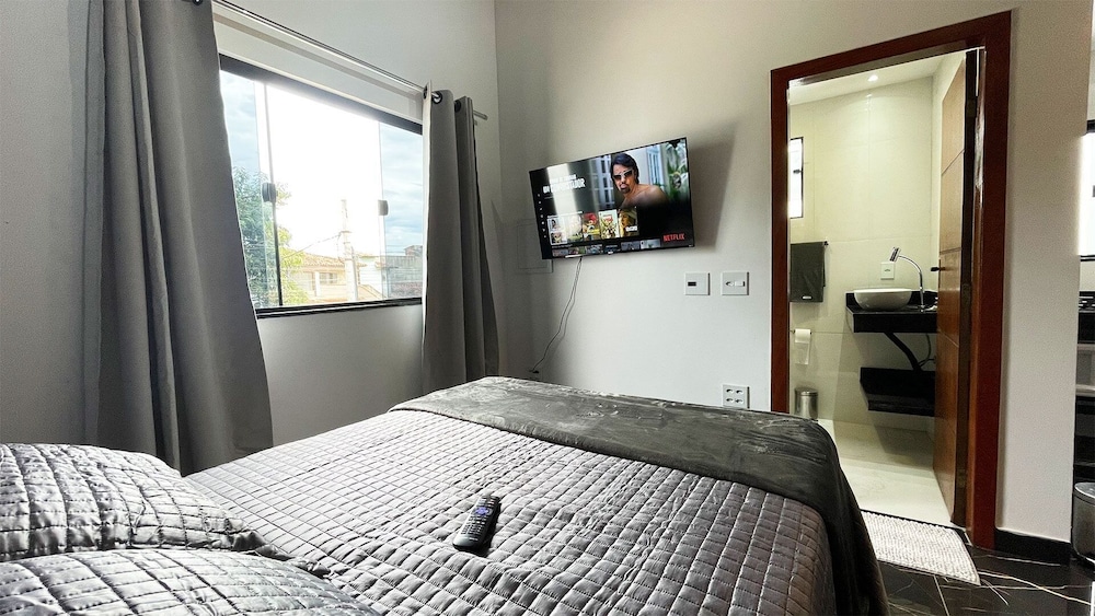 The Férias Loft confortável c cozinha