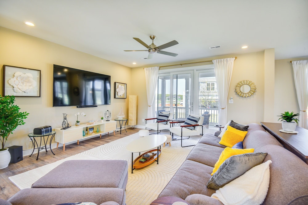 Near Beach & Trails: Elegant Home in Cape Charles!