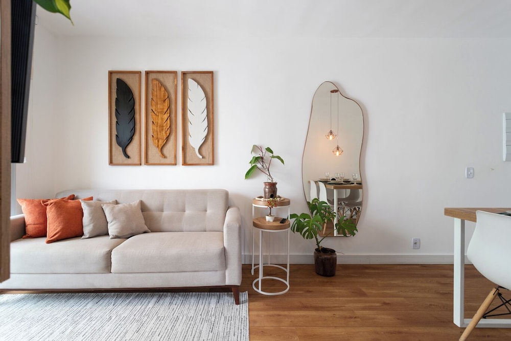 Apartamento pet Friendly com Rede Wi-fi e Garagem