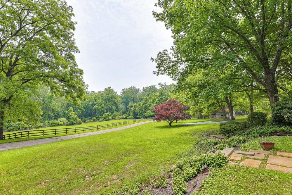 Near Shops & Parks: Dog-friendly Maryland Gem