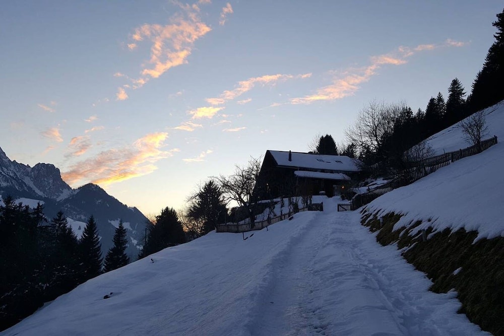 5 BR Gstaad Paradise View Chalet With Outdoor Jacuzzi