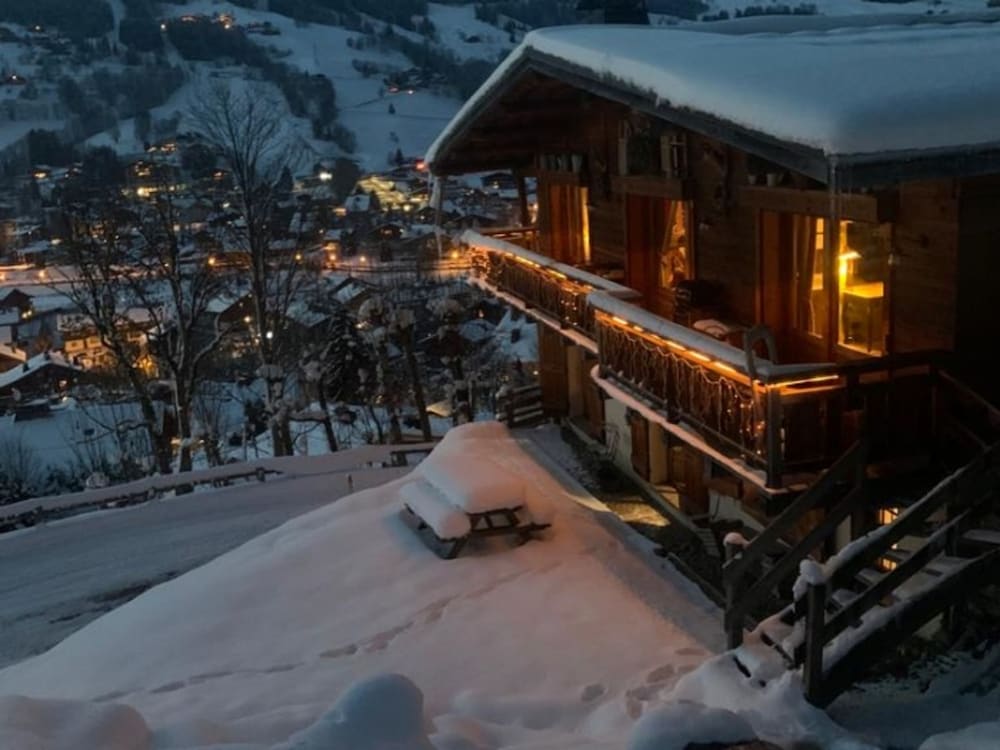Luxueux Chalet Baron Meg ve vue Jaccuzi Pour 12