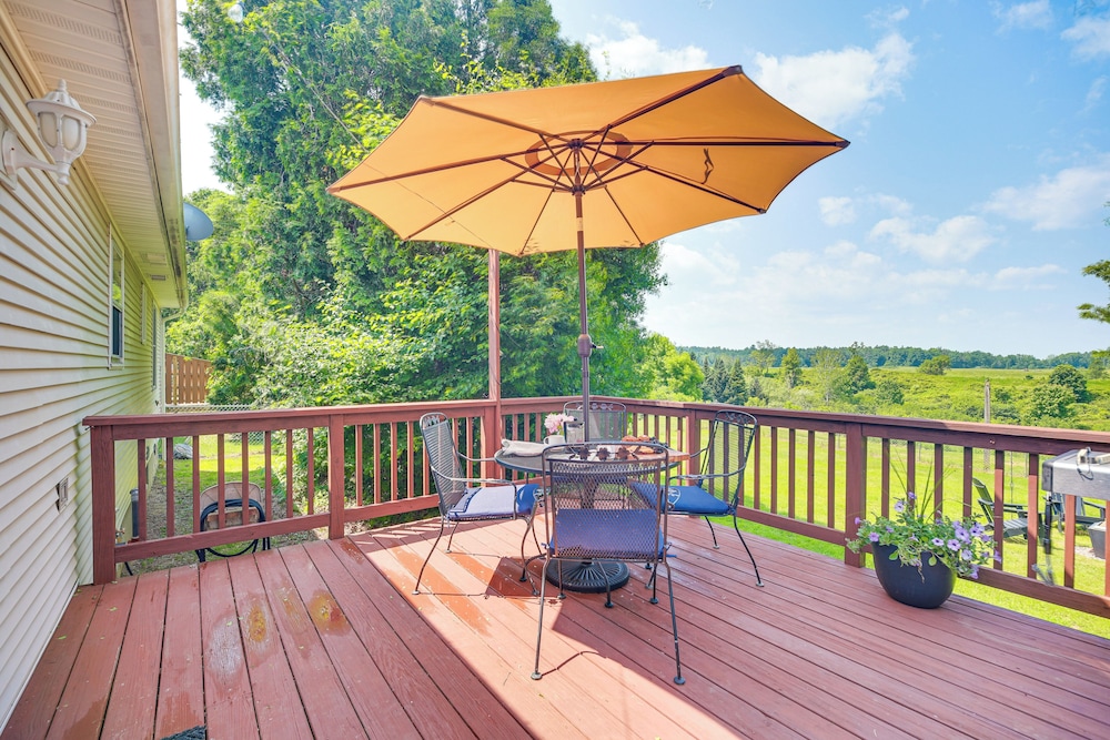 Family Getaway w/ Deck: 3 Mi to Lake Champlain