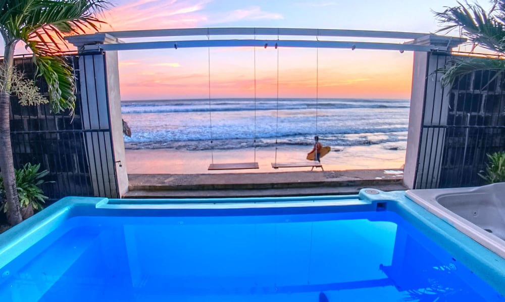 Ocean Front Private Casita w Pool AC Sleeps 4