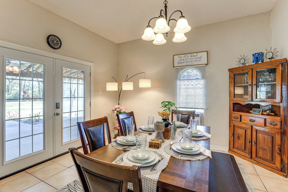 Private Patio w/ View: Peaceful Trenton Home
