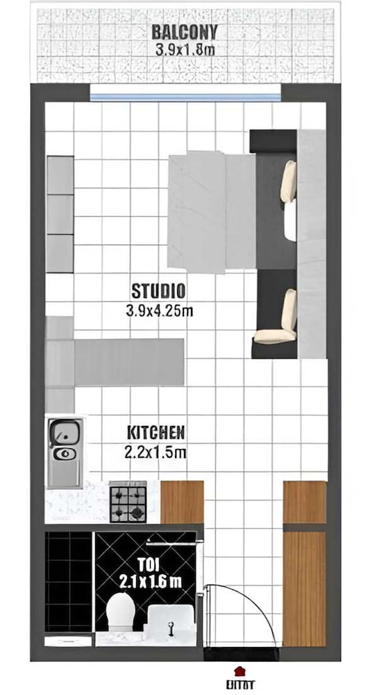 Magnificent and Elegant Studio in Al Barsha South