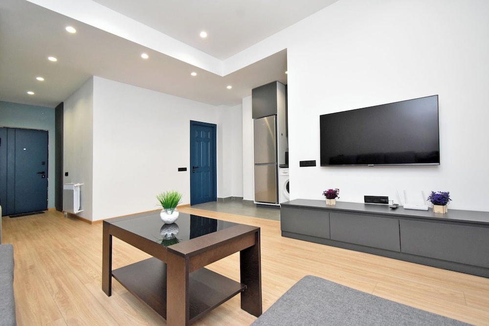Blue door apartment on Zavaryan street