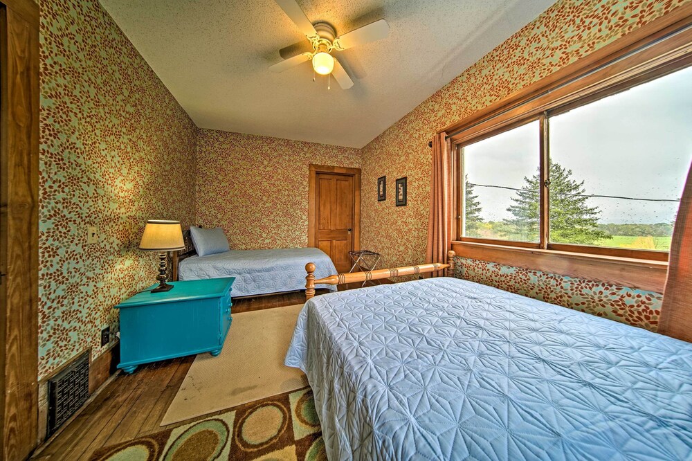 Historic Victorian Farmhouse w/ Porch & Views! view 2