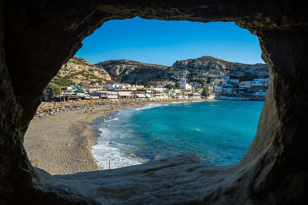 Matala Hostel view 2