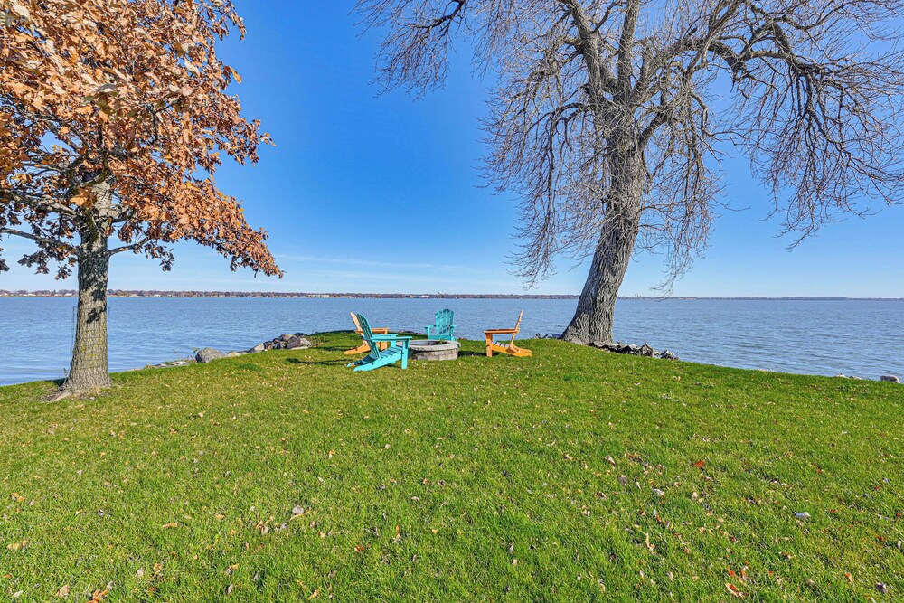 Waterfront Home w/ Boat Dock & Deck in Storm Lake!