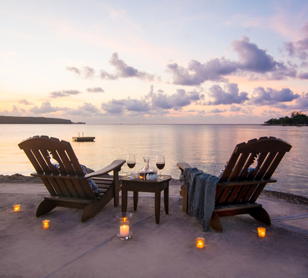 Sundown on the Beach