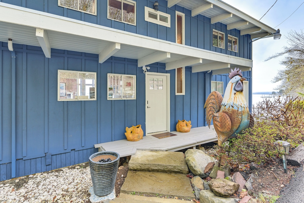 Decks & Views: Waterfront Shelton Home
