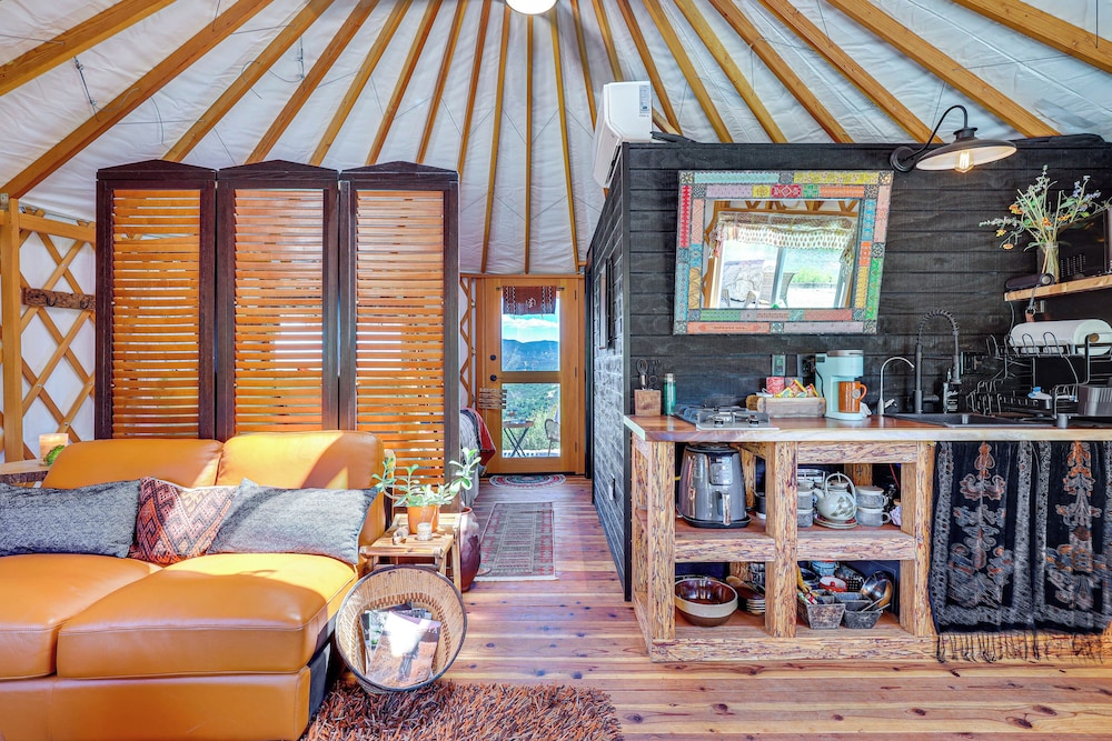Mystical Mongolian Yurt in Fallbrook w/ Views!