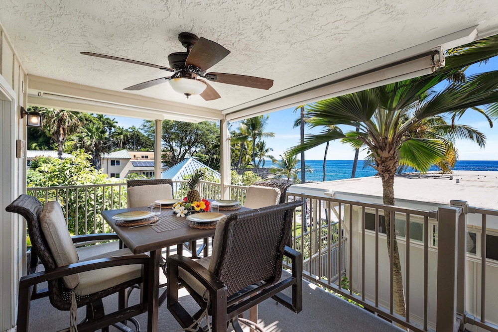 Ocean View Unit w Lanai - AC - Near Marketplace! - Vrkcv