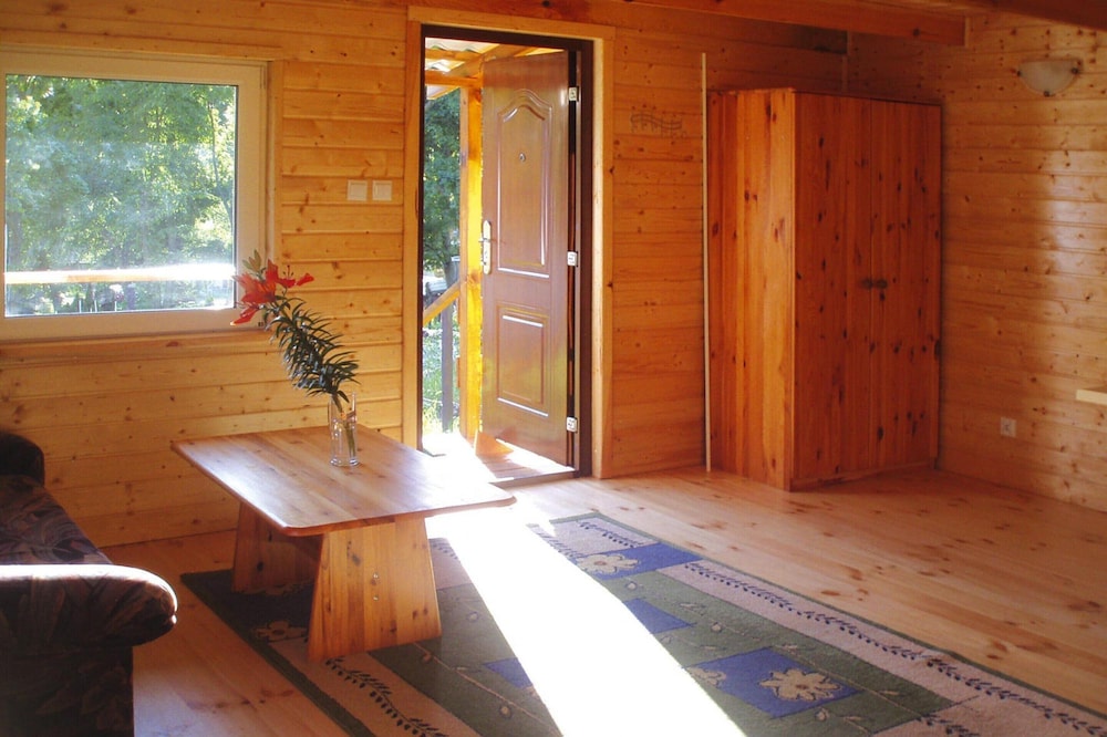 Wooden House in Lubin by Lake Wicko view 2