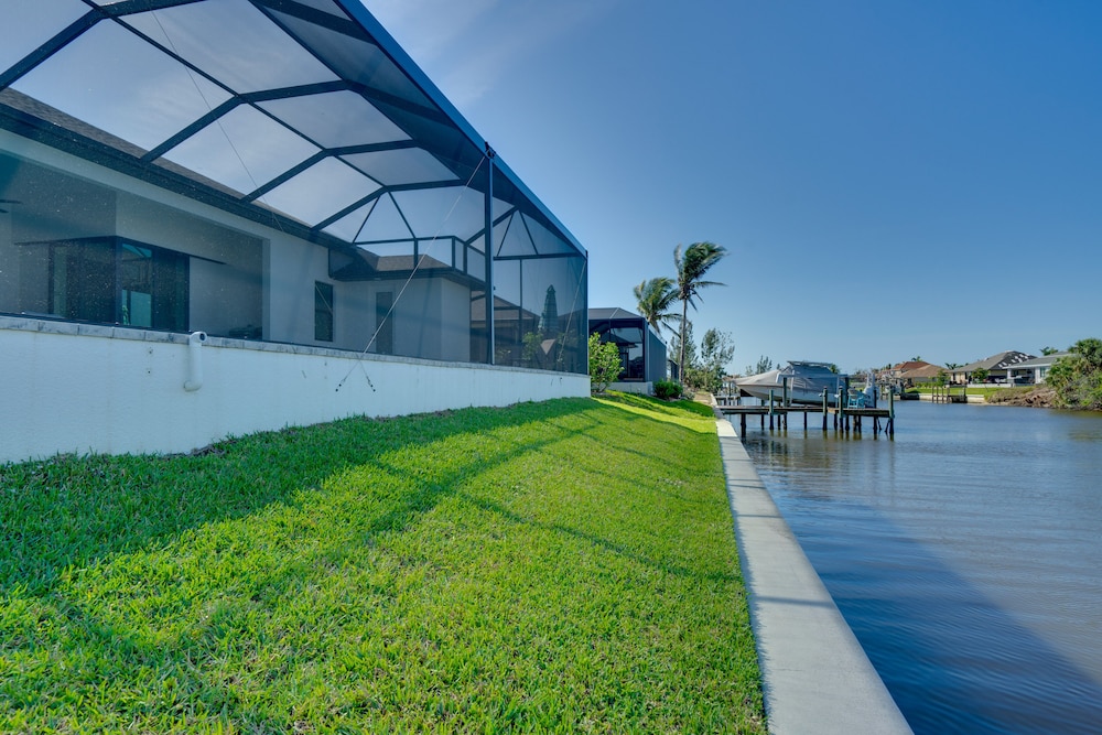 Canalfront Cape Coral Home w/ BBQ - Pets Welcome! view 2