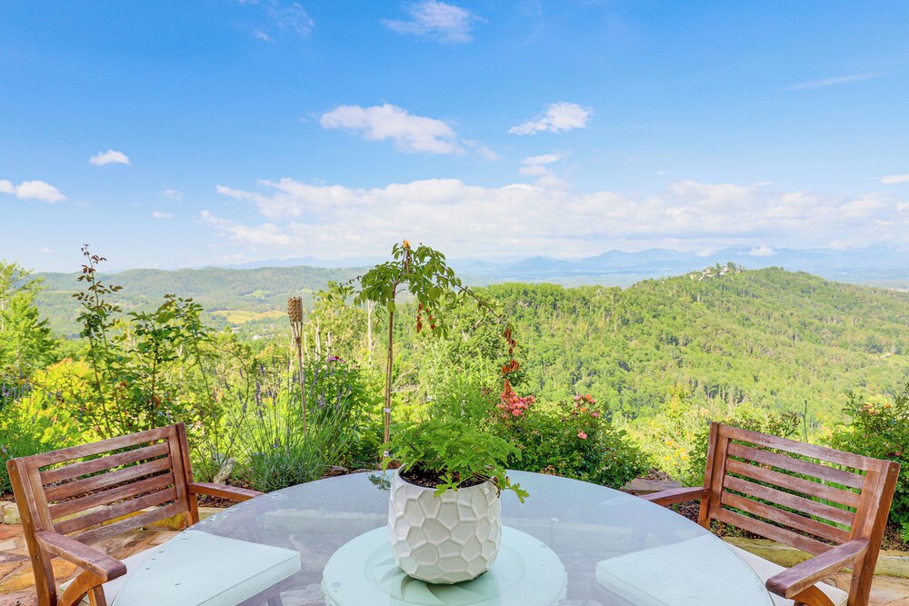 Unique Mountain-view Dome Home in Weaverville