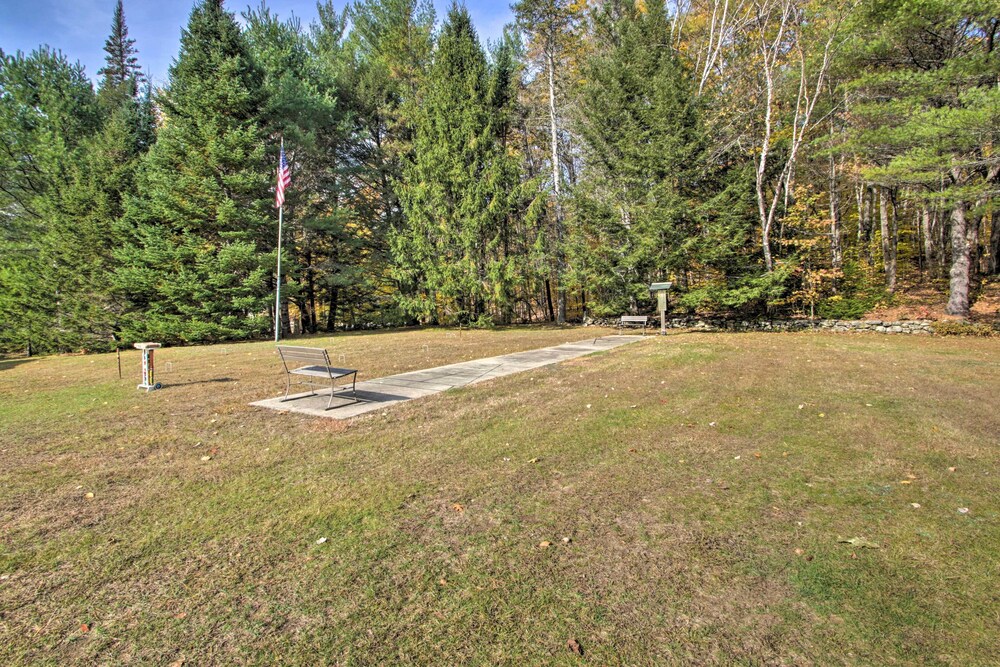Lakefront Escape w/ Deck & Kayaks in Lovell!