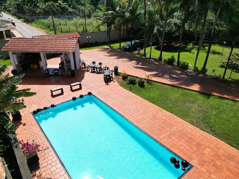 casa com piscina