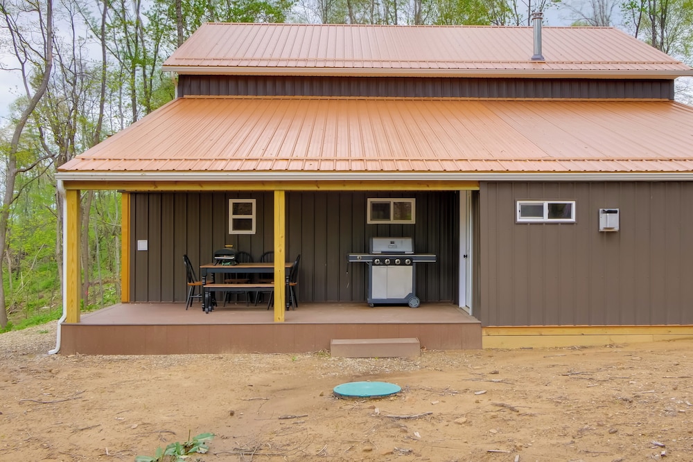 1 Mi to Mohican River: Wooded Retreat w/ Trails!